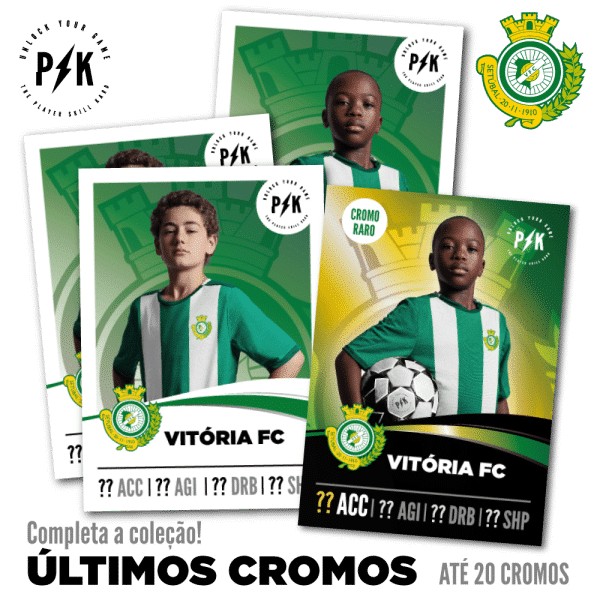 Cromos Finais | Caderneta Vitória FC