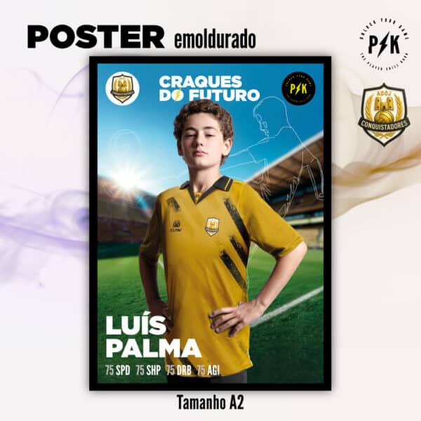 Poster A2 Emoldurado ADOJ Conquistadores