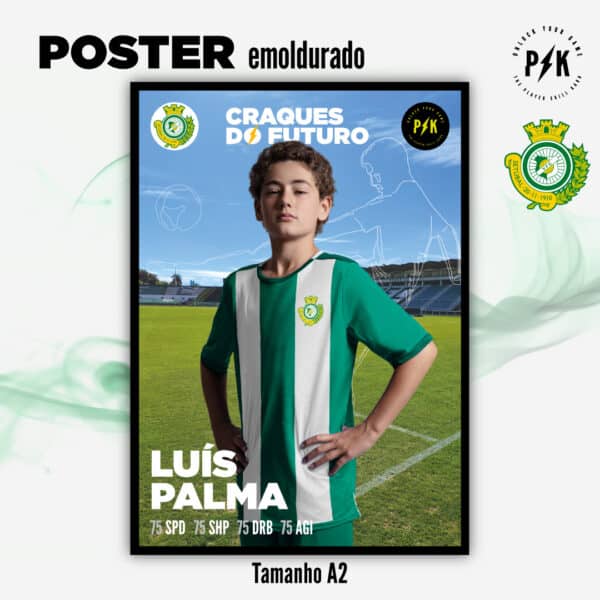 Poster A2 Emoldurado Vitória FC