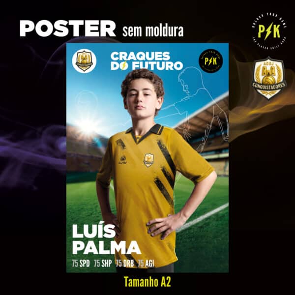 Poster A2 (sem moldura) ADOJ Conquistadores