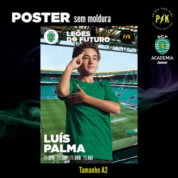 Poster Leões do Futuro SCP Jamor (sem moldura)