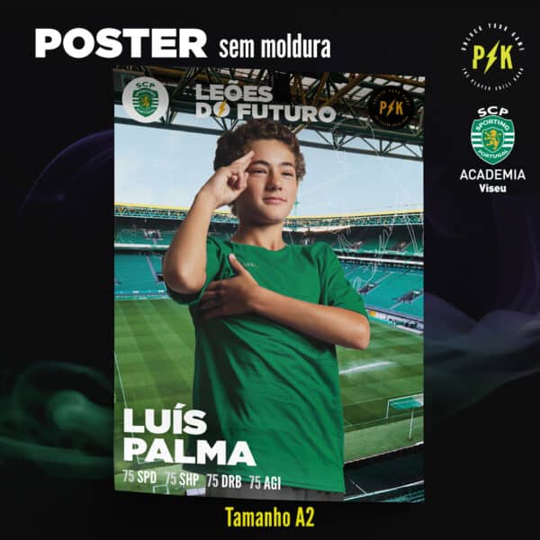 Poster A2 Leões do Futuro SCP Viseu (sem moldura)