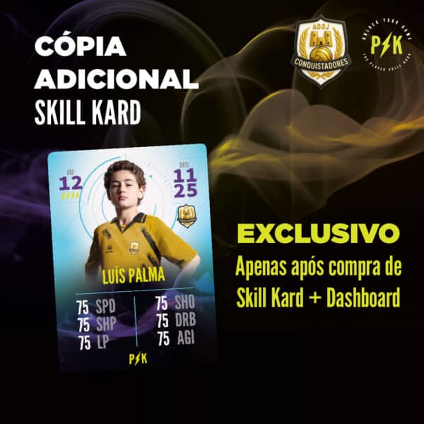 Cópia Adicional de Skill Kard ADOJ Conquistadores