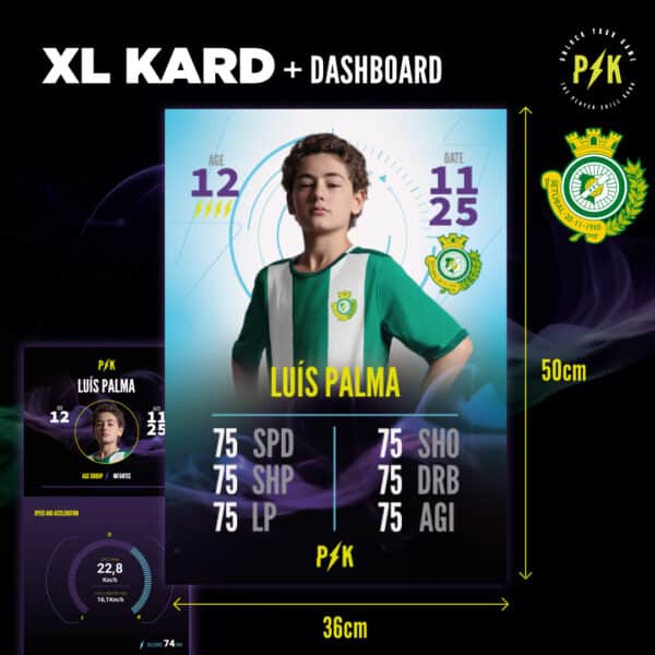 XL Kard 36x50cm em PVC - VFC